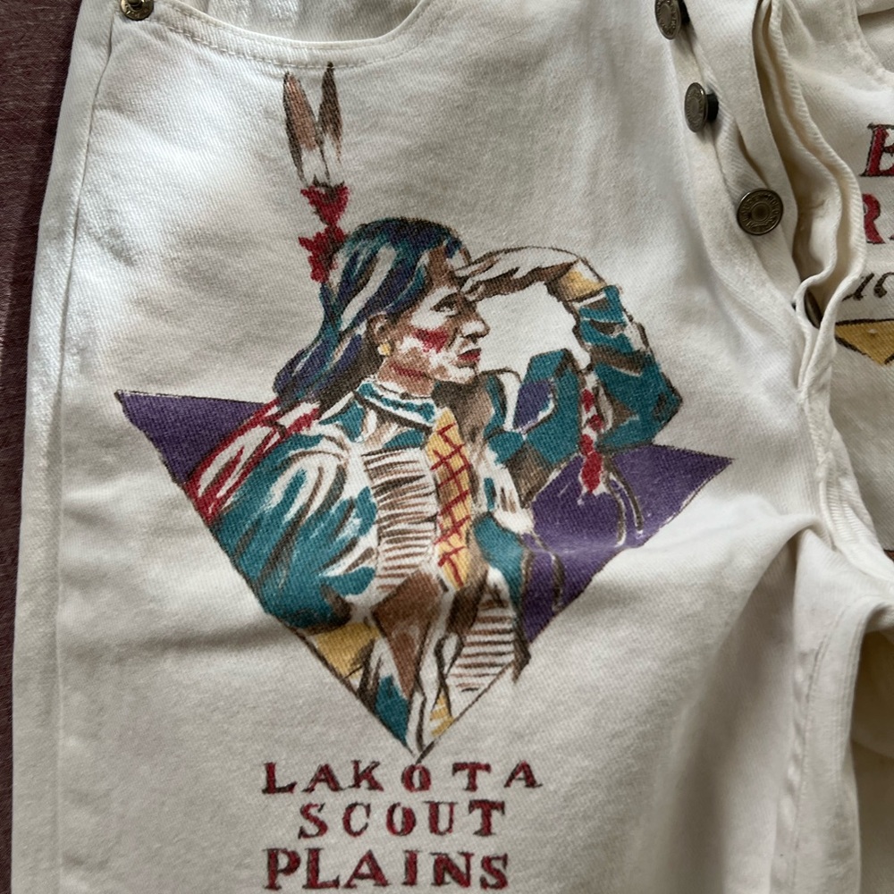 Ralph Lauren White Polo Dungarees - Picture 3 of 7